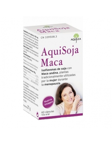 Aquilea Aquisoja Maca 60 Cápsulas