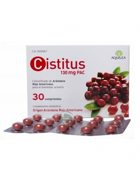 Aquilea Cistitus 130mg Arandano 30 Comprimidos
