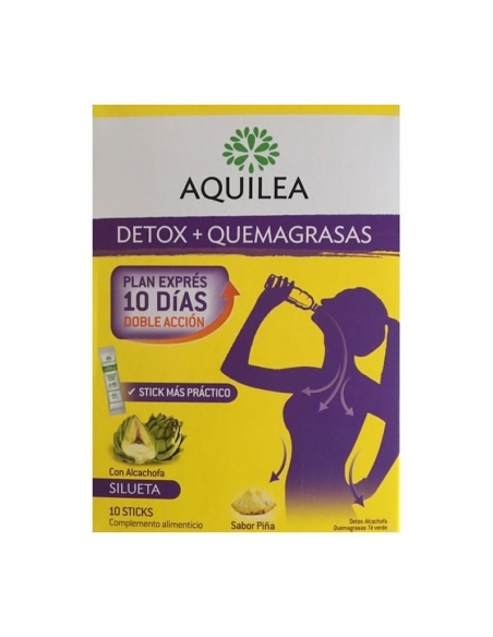 Aquilea Detox + Quemagrasas 10 Sticks