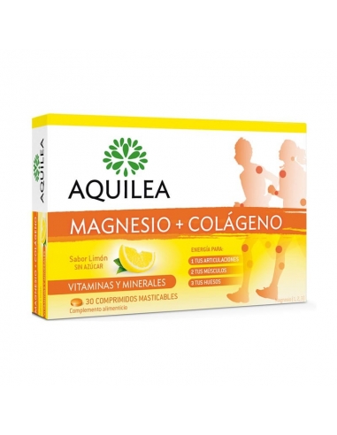 Aquilea Magnesio + Colageno 30 Comprimidos Masticables