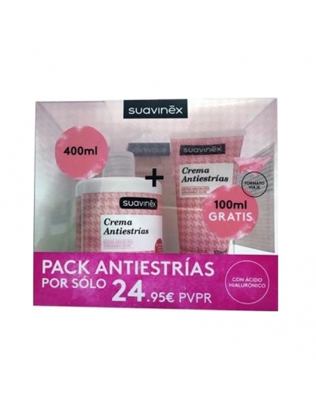 Suavinex Pack Antiestrias 400ml + Tubo 100ml