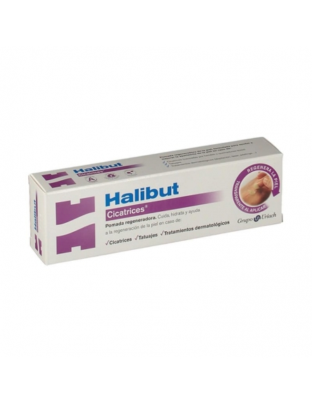 Halibut Cicatrices Tatuajes Pomada 50gr