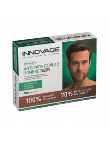 Innovage Anticaida Capilar Hombre Forte Duplo 2x30 Capsulas