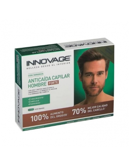 Innovage Anticaida Capilar Hombre Forte Duplo 2x30 Capsulas