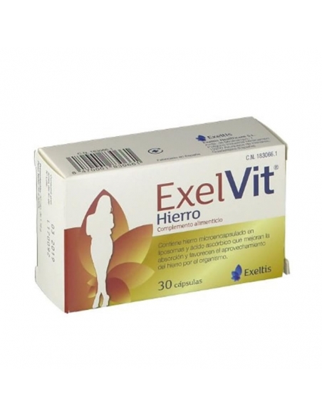 Exelvit Hierro 30 Capsulas