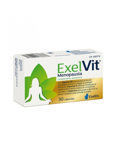 Exelvit Menopausia 30 Capsulas