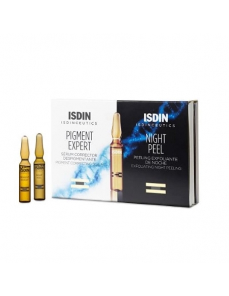 Isdinceutics Pig Expert + Nigh Peel 10 + 10 Ampollas