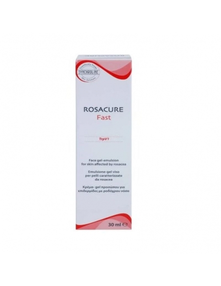 Rosacure Fast Gel Crema Rojeces Rosto 30ml