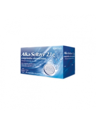 Alka Seltzer 20 Comprimidos Efervescentes                   