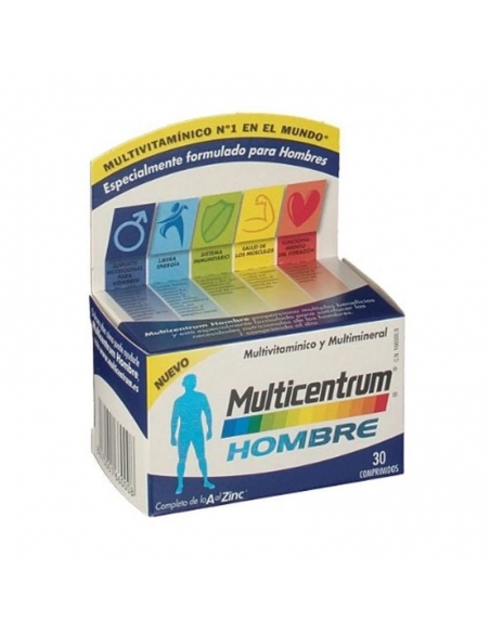 Multicentrum Hombre 30 Comprimidos