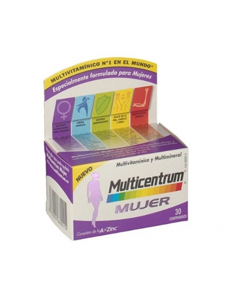 Multicentrum Mujer 30 Comprimidos