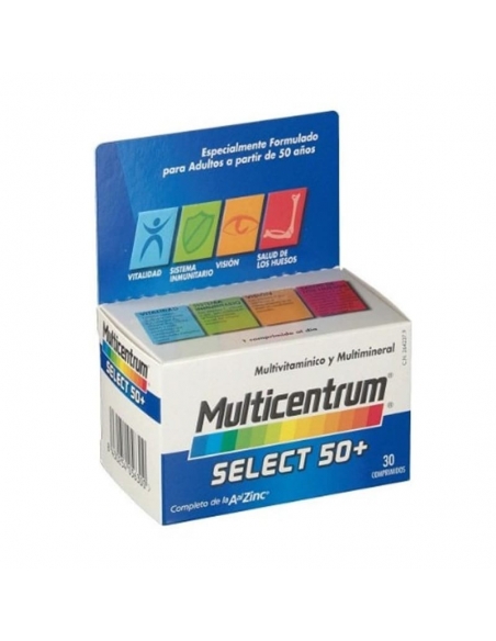 Multicentrum Select 50+ 30 Comprimidos