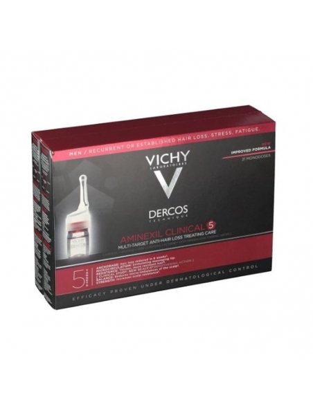 Vichy Dercos Aminexil Anticaida Hombre 21x6ml