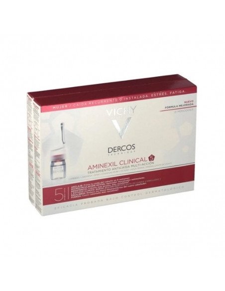 Vichy Dercos Aminexil Anticaida Mujer 21x6ml