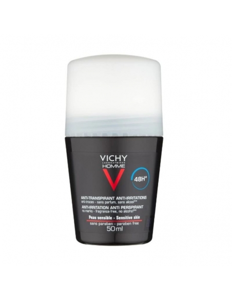 Vichy Homme Desodorante Bola Piel Sensible 50ml