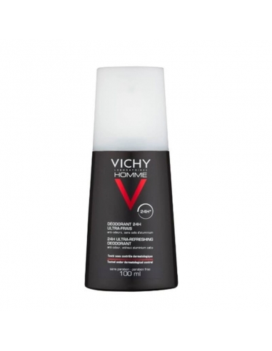 Vichy Homme Desodorante Spray Ultra Fresco 100ml