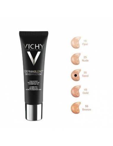 Vichy Dermablend Fondo Maquillaje Corrector 45 Gold 30ml