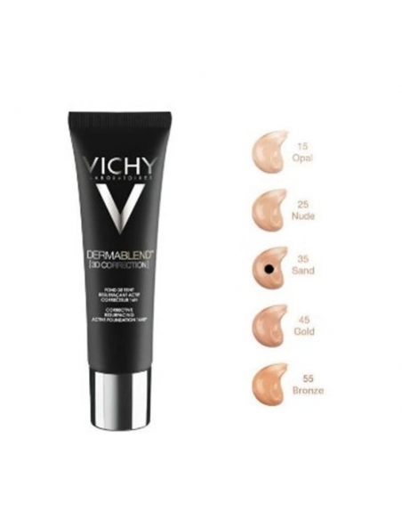 Vichy Dermablend Fondo Maquillaje Corrector 55 Bronce 30ml