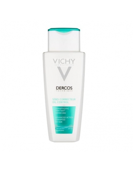 Vichy Dercos Champu Tratamiento Sebo Corrector 200ml