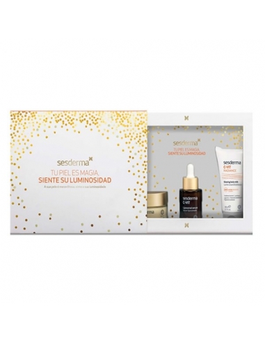 Sesderma Pack Luminosidad C-Vit Sérum 30ml + Crema 50ml + Leche Radiance 50ml