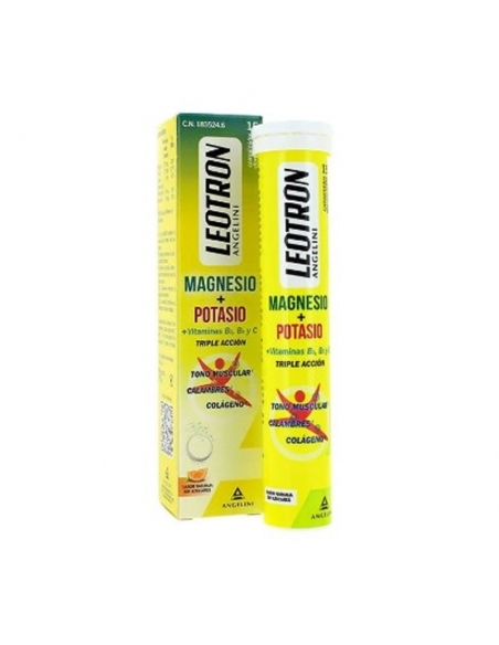 Leotron Magnesio + Potasio 15 Comprimidos