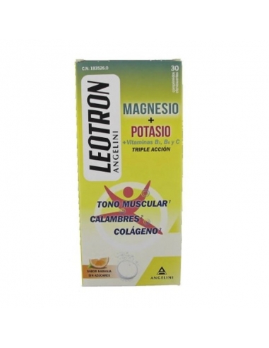 Leotron Magnesio + Potasio 30 Comprimidos