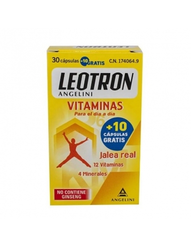Leotron Vitaminas 30 Cápsulas