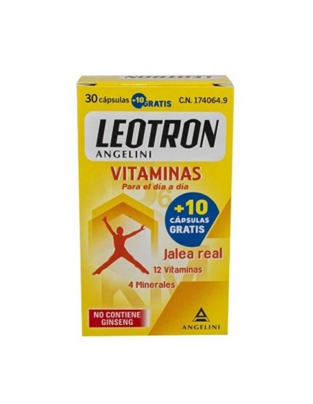 Leotron Vitaminas 30 Cápsulas
