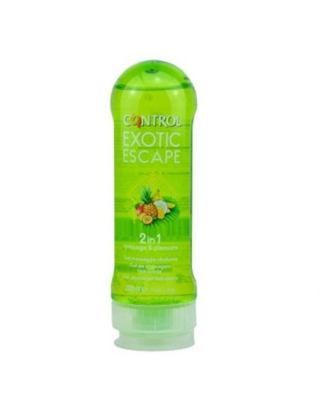 Control Exotic Escape Gel Masaje y Placer 200ml