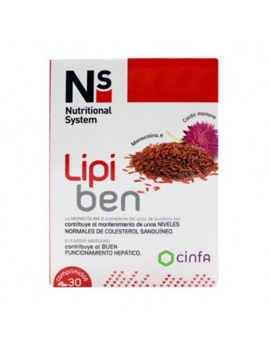 Ns Lipiben 30 Comprimidos