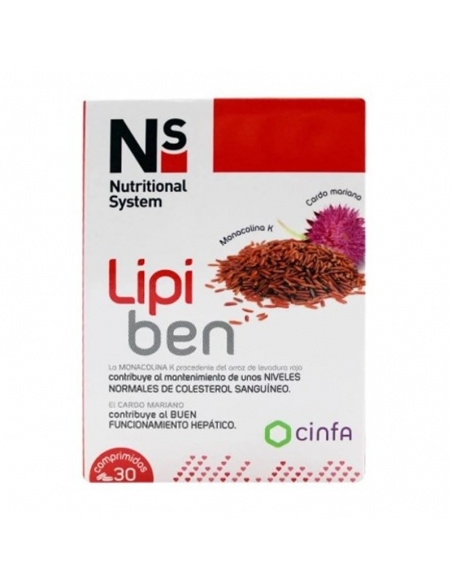 Ns Lipiben 30 Comprimidos