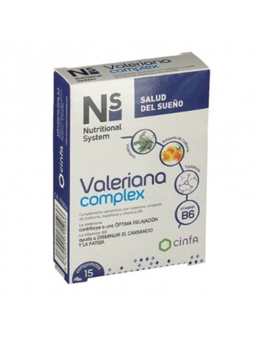 Ns Valeriana Complex 15 Comprimidos