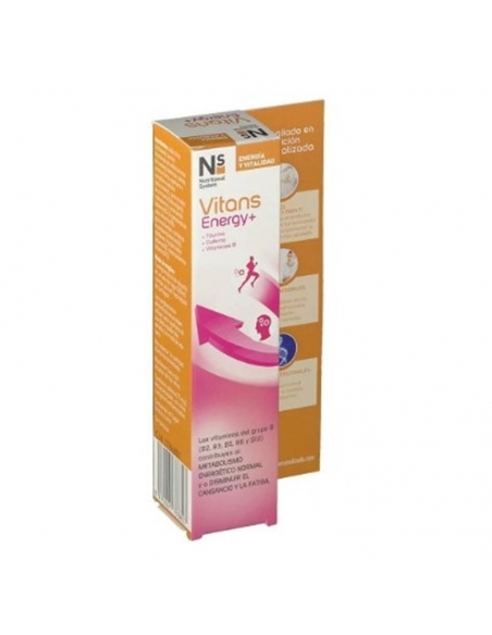 Ns Vitans Energy+ 20 Comprimidos
