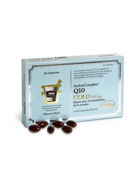 Activecomplex Q10 Gold 100mg 30 Capsulas