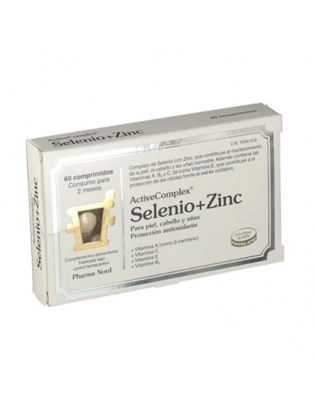 Activecomplex Selenio + Zinc 60 Comprimidos