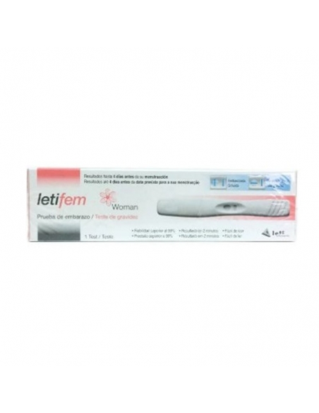 Letifem Woman Test De Embarazo 1 Ud