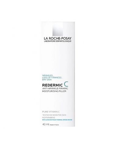 La Roche Posay Redermic C Relleno Antiedad Piel Seca y Sensible 40ml