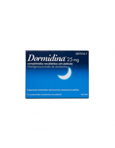 Dormidina Comprimidos 14x25mg