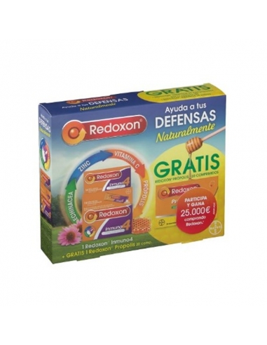 Redoxon Inmuno 14 + Redoxon Propolis 20 Comprimidos