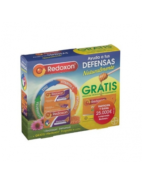 Redoxon Inmuno 14 + Redoxon Propolis 20 Comprimidos