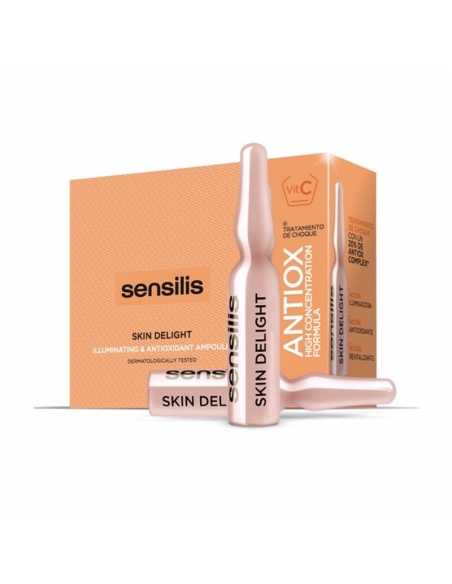 Sensilis Skin Delight Vitamina C 15 Ampollas