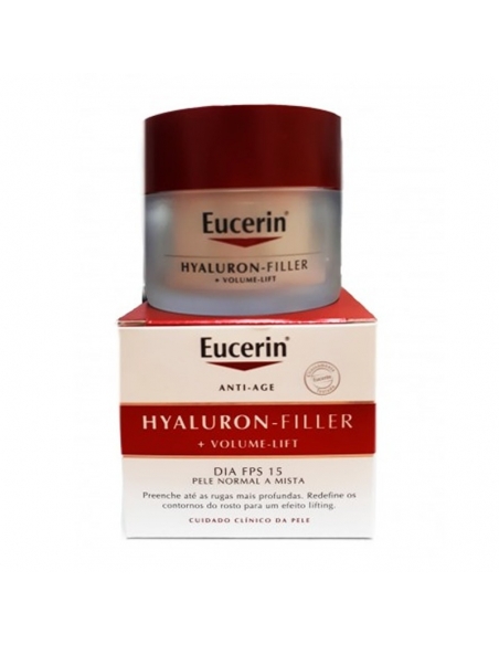 Eucerin Hyaluron Filler Volume Lift Dia Piel Normal Mixta SPF15 50 ml