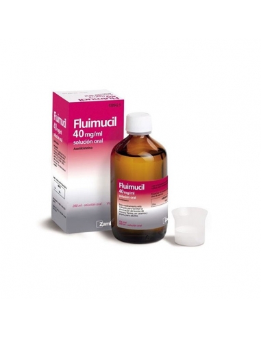Fluimucil 40mg/ml Solución Oral 200ml      
