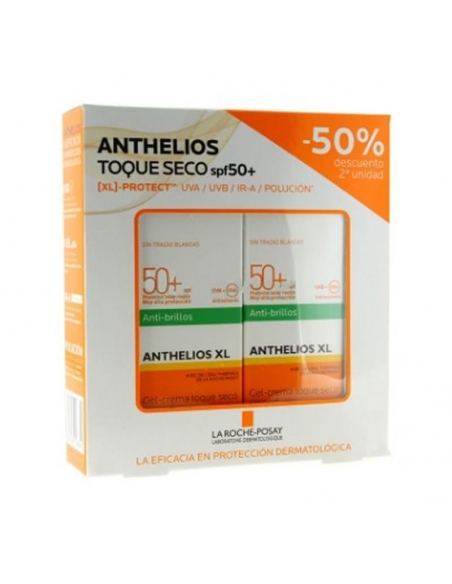 La Roche Posay Anthelios XL Toque Seco Gel SPF50+ 2x50ml