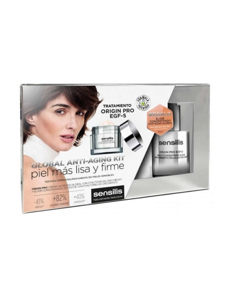 Sensilis Pack Origin Pro EGF5 Crema Día 30ml + Elixir Noche 20ml