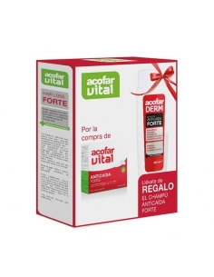 Acofaderm Anticaida Forte Champú 200ml + 15 Ampollas