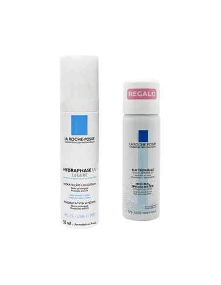 La Roche Posay Hydraphase Intense Ligere SPF20 50ml + La Roche Posay Agua Termal 50ml