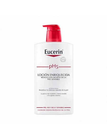 Eucerin Locion Enriquecida Para Piel Sensible 1000ml