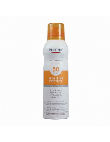 Eucerin Spray Solar  Transparente Dry Touch 200ml
