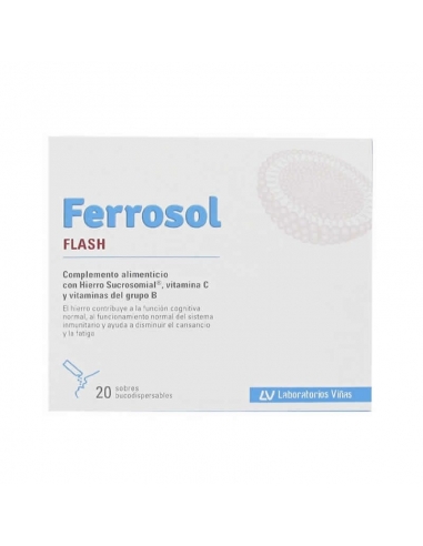 Ferrosol Flash 20 Sobres